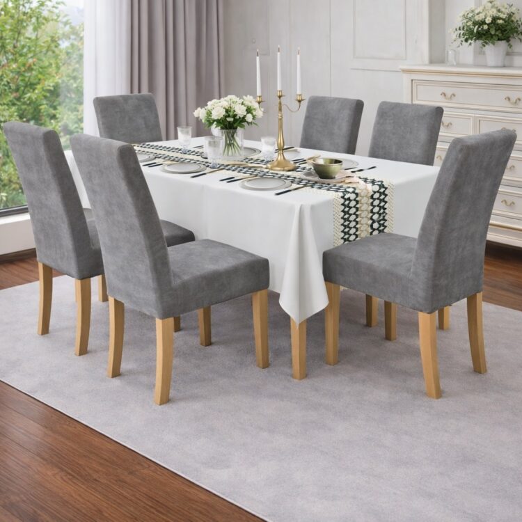 Ελαστικά Καλύμματα Καρέκλας 6ΤΜΧ  Universal Εφαρμογή, Premium Ύφασμα