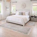 Σετ Κρεβατοκάμαρας 3ΤΜΧ  4εποχών Σε Μοντέρνα Σχέδια με Αντιολισθητική Βάση