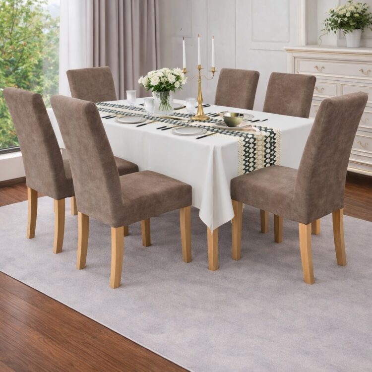 Ελαστικά Καλύμματα Καρέκλας 6ΤΜΧ  Universal Εφαρμογή, Premium Ύφασμα