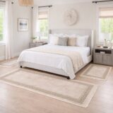 Σετ Κρεβατοκάμαρας 3ΤΜΧ  4εποχών Σε Μοντέρνα Σχέδια με Αντιολισθητική Βάση